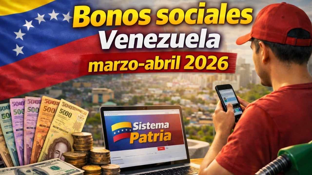 Bonos sociales Venezuela marzo-abril 2026: beneficiarios, montos y fechas oficiales de pago