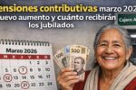 Pensiones contributivas marzo 2026: nuevo aumento y cuánto recibirán los jubilados