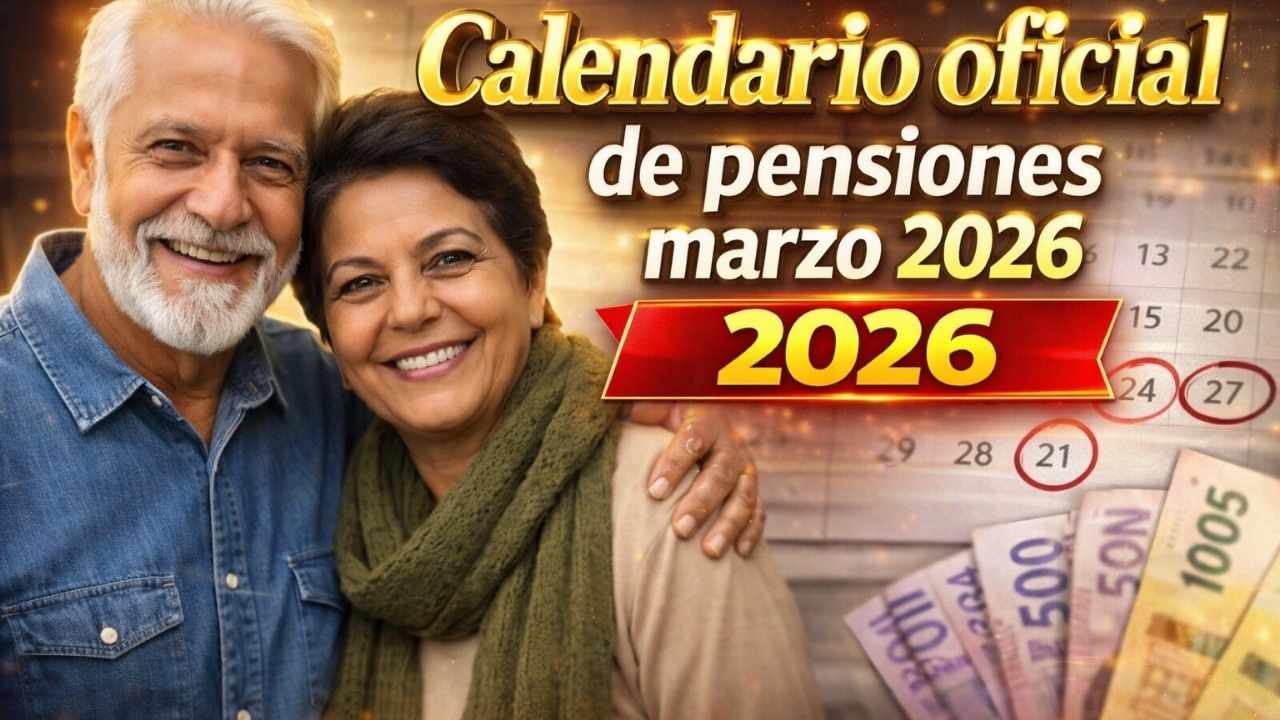 Calendario oficial de pensiones marzo 2026: Doble pago confirmado por el gobierno