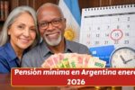 Pensión mínima en Argentina enero 2026: $85,000 confirmados, beneficiarios y calendario de pagos