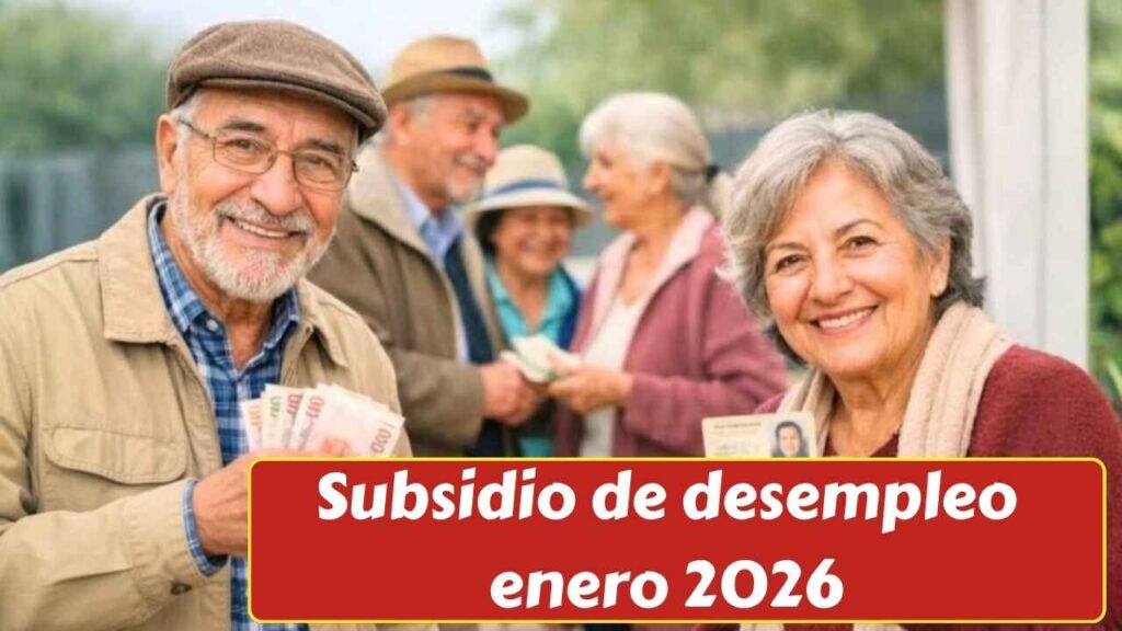 España: Subsidio de desempleo enero 2026 – requisitos, beneficiarios y fechas de pago de €480