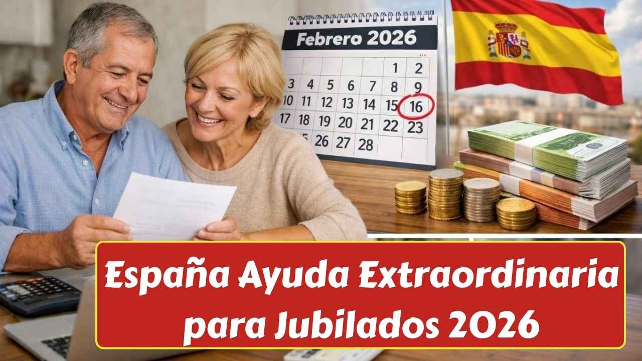 España Ayuda Extraordinaria para Jubilados 2026: Calendario de Pagos Enero-Febrero y Requisitos