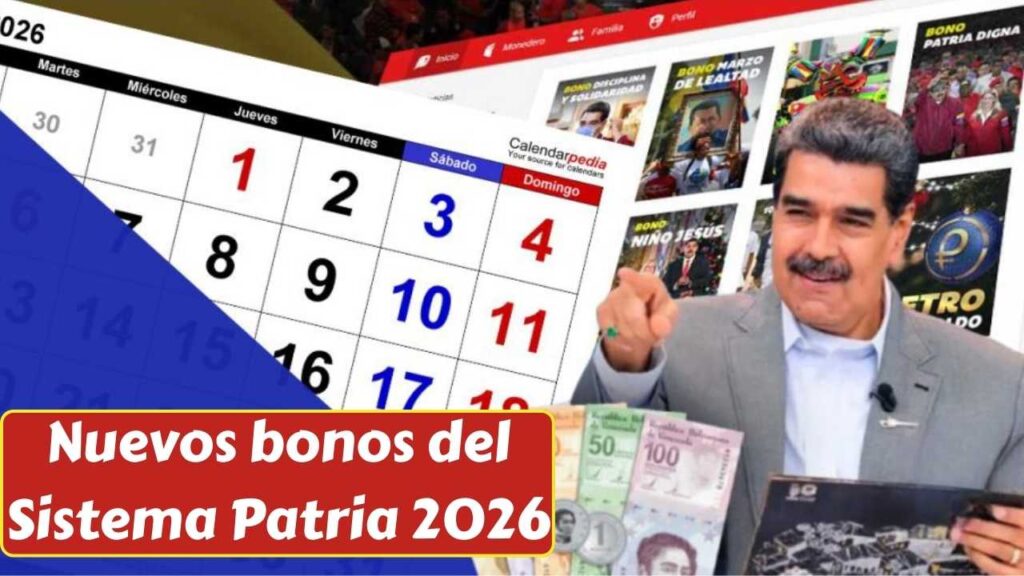 Nuevos bonos del Sistema Patria 2026: montos actualizados, requisitos y cómo cobrarlos