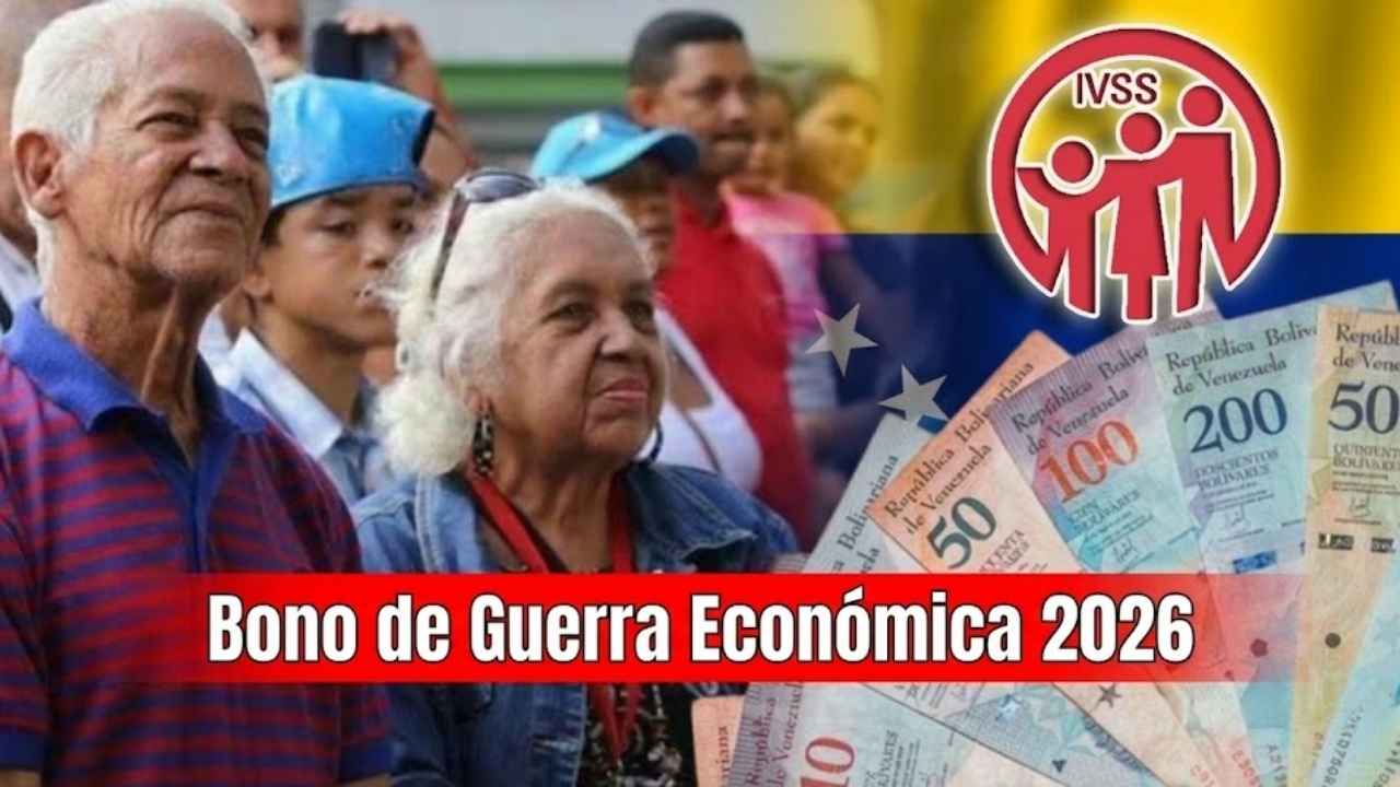 Bono de Guerra Económica 2026: $70 para pensionados del IVSS y cómo cobrarlo
